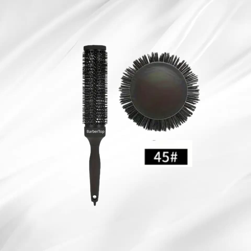 Professionell Rund Hårborste 45mm – Nano Keramik & Jonisk Teknik | Frisörkvalitet