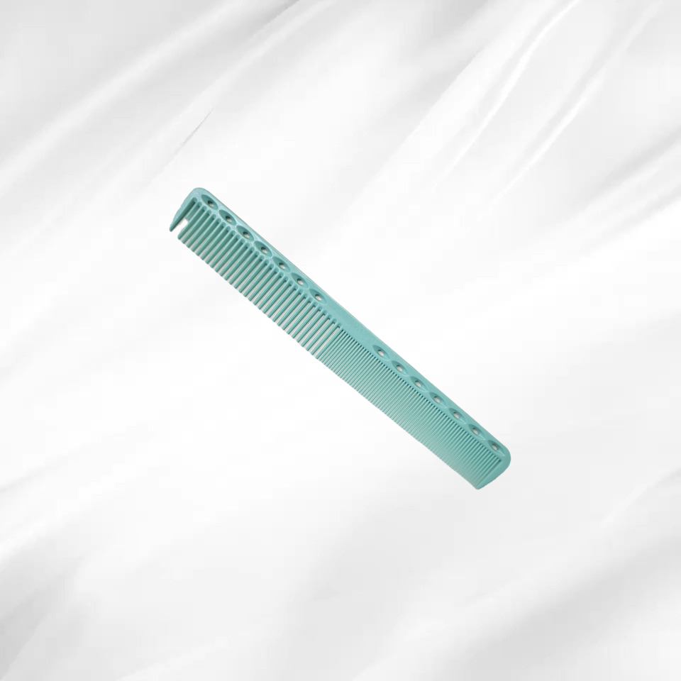 Grön Klipp Kamm 18 cm – Professionell Frisörkam | [NYSTIL]
