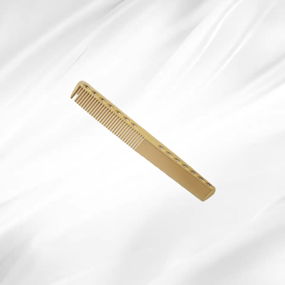 Gul Klipp Kamm 18 cm – Professionell Frisörkam | NYSTIL