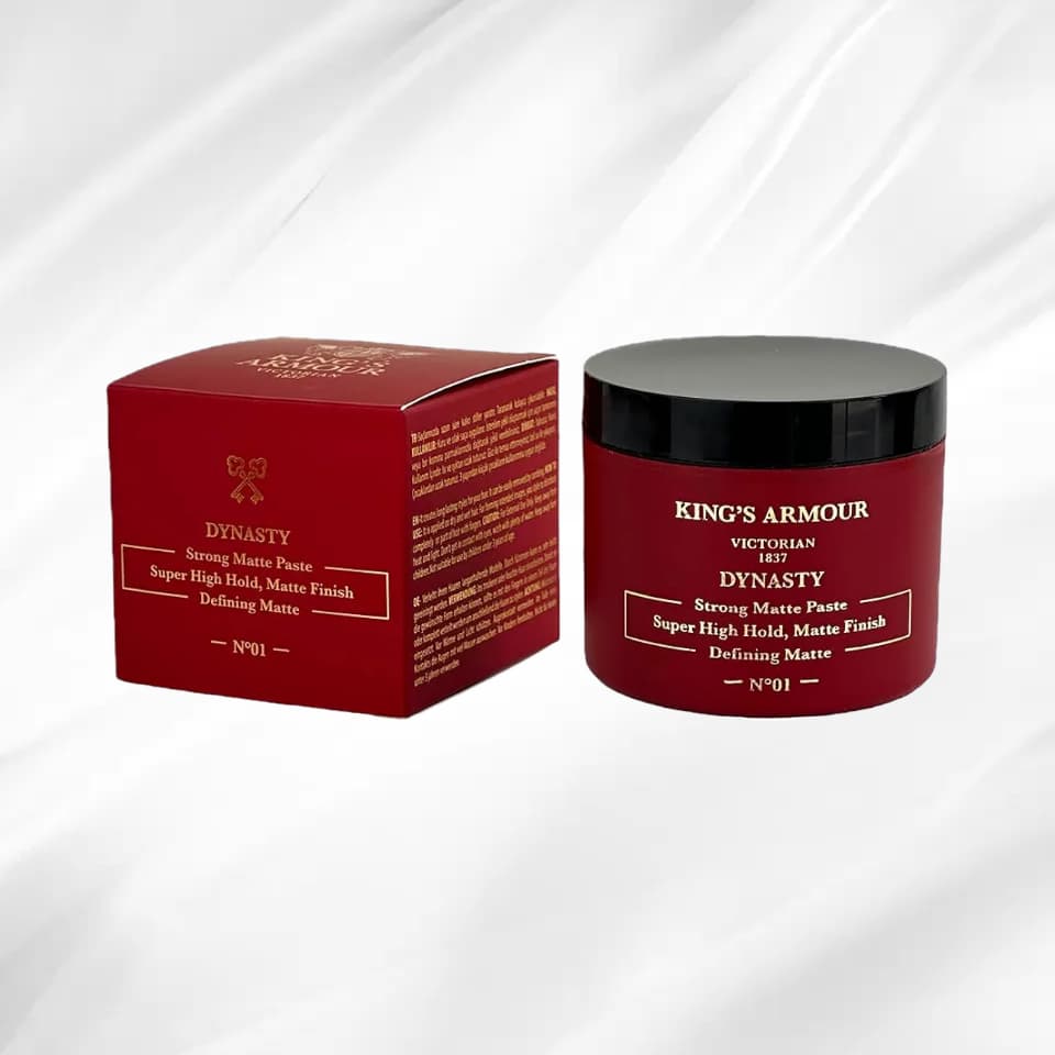 King's Armour Gloss Pomade Monarchy 110ml | High Shine Hair Wax