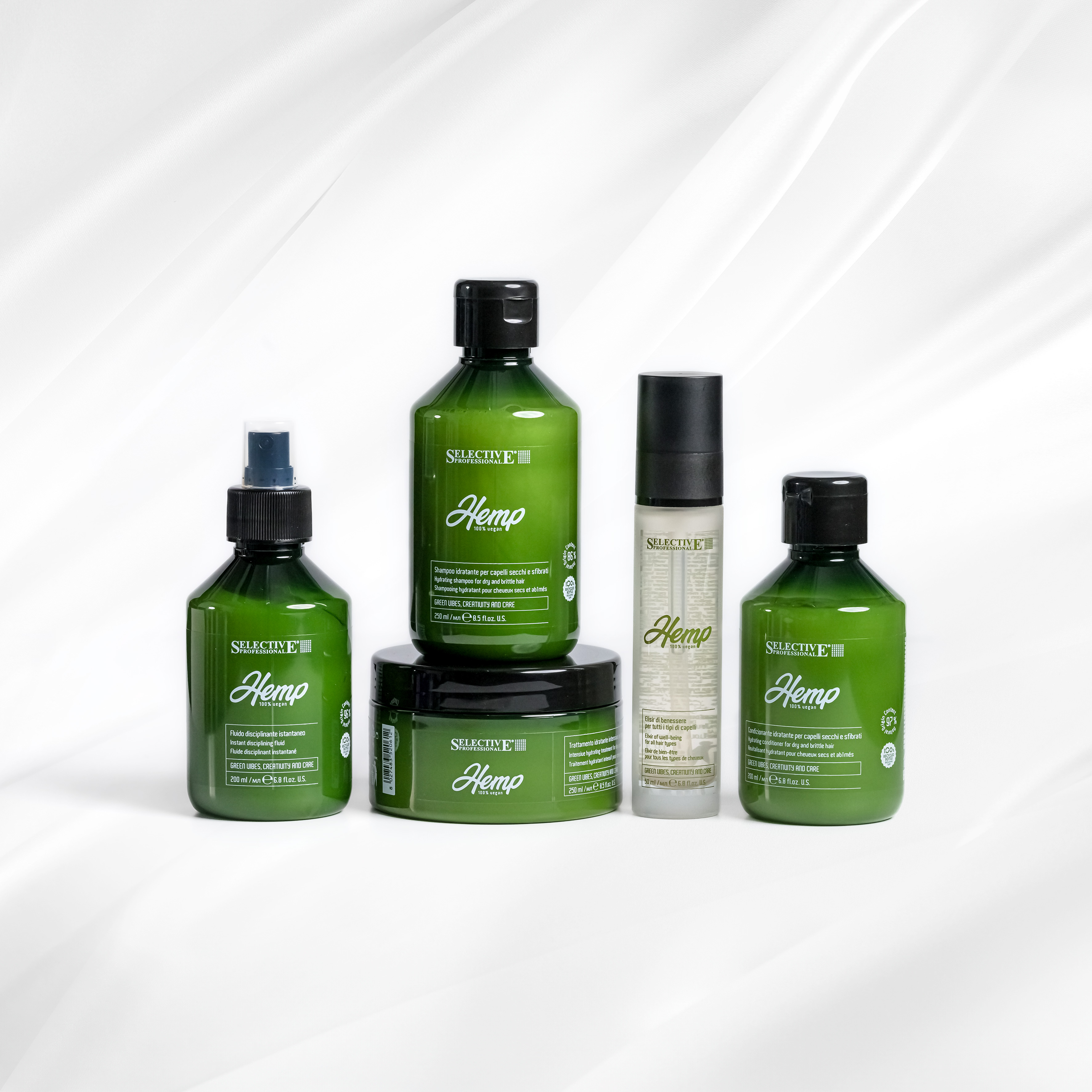 Hemp - Serien för torrt hår | 5 produkter
