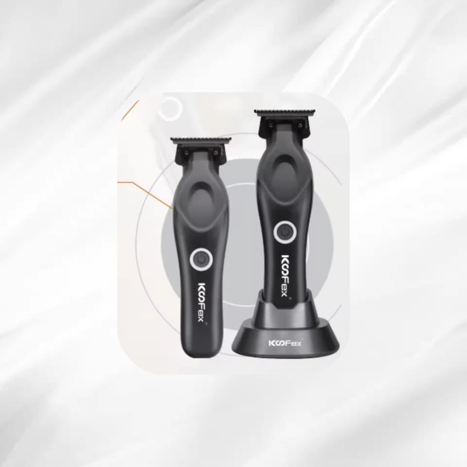 Koofex LC Höghastighets Hårtrimmer 7400RPM – Svart | Professionell Hårklippning