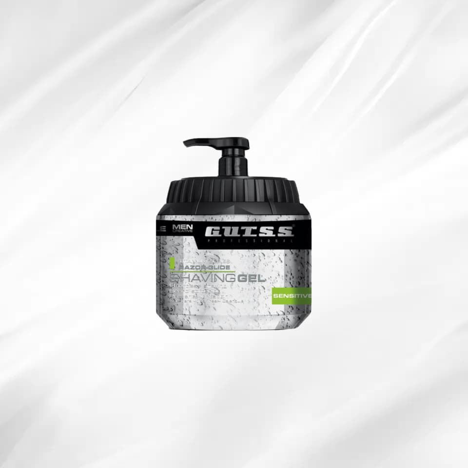 GUTSS Shaving Gel Sensitive 500 ml – Rakgel för känslig hud